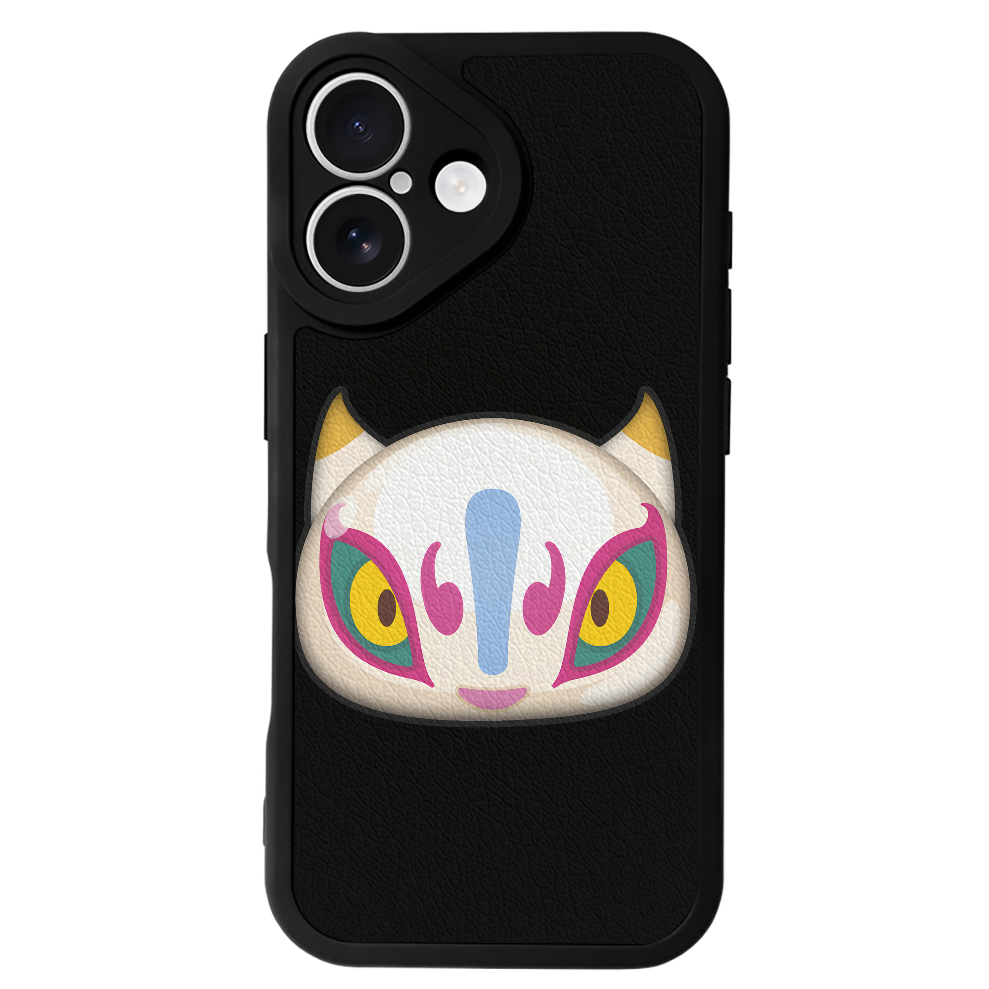（画像用） 妖怪ウォッチ Yo-kai Watch 【iPhone 16シリーズ対応】シリコンスマホケース（レザー調） 材質：シリコン